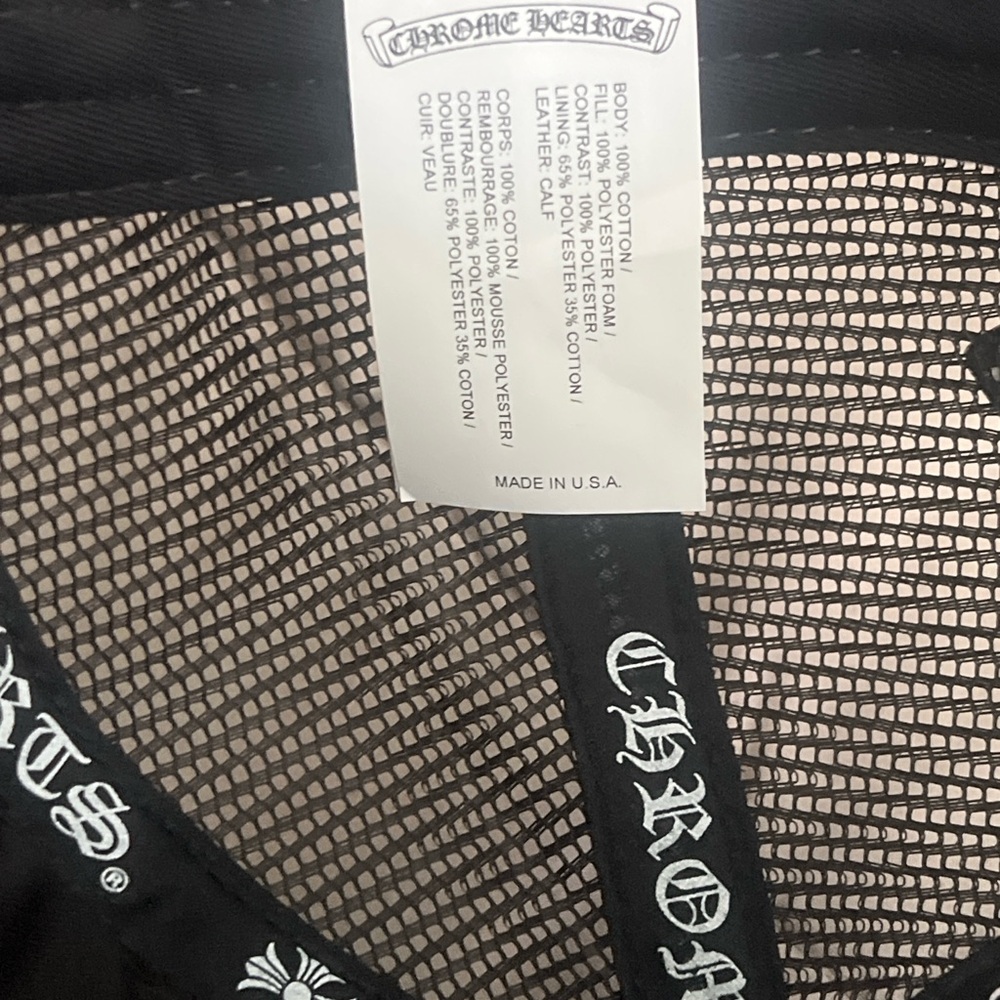 Chrome Hearts Triple Calf Hair Cross Trucker - Picture 7 of 10